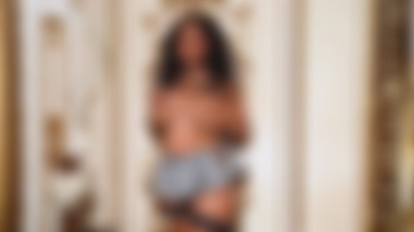 Big perfect ebony boobs!!