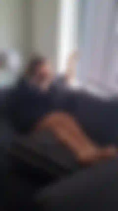 SMOKING AND BEING A NOSEY NEIGHBOUR (in between live shows, I put on my robe, light up a cigarette and watch the world go by!)