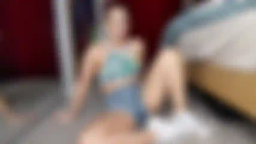 POV Footjob While I Play With My Pussy