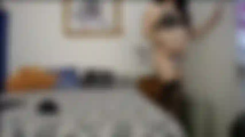 Muscular legs teasing fishnet stockings.