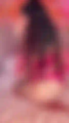 BTS of me taking photos for you x  pink lingerie set  smouldering blue eyes  perfect pouting lips  luscious long hair  boob play, booty view, and soles sexy, cute, and teasing