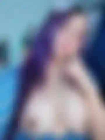 Sucking/licking finger with boobs out