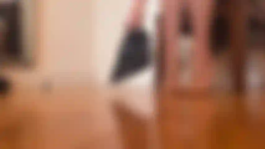 Black suede spiked steve madden heels try on & tease.