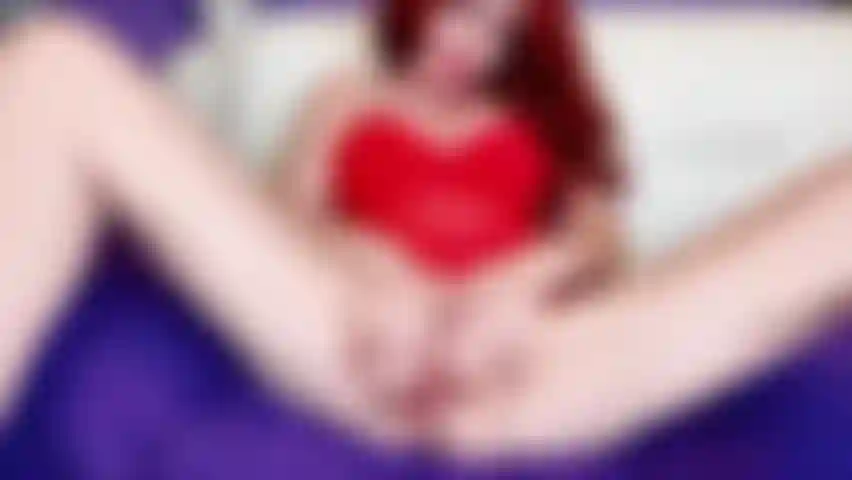 Fingering pussy long red stiletto nails