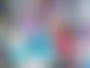 Princesssnowangel blows bubbles in her new princess outfit.