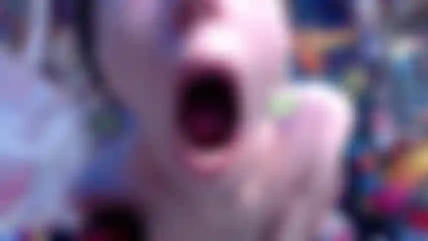 No Makeup Face + Mouth Fetish Face Licks POV