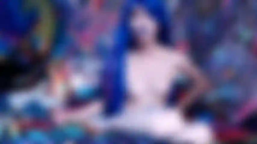 Blue Dream Deepthroat Queen (HUGE DILDO!)