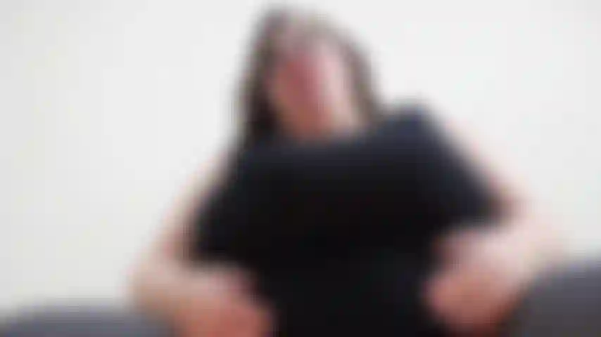 I am wearing black shirt and white bra and tease you again. I know you love those saggy floppers