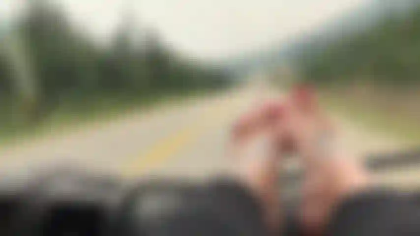 POV: a road trip with my perfect feet 👣