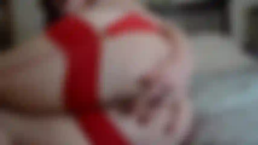 Red Stockings Anal Close Up