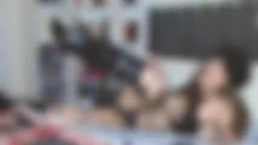 Smoking with full strip and pussy play