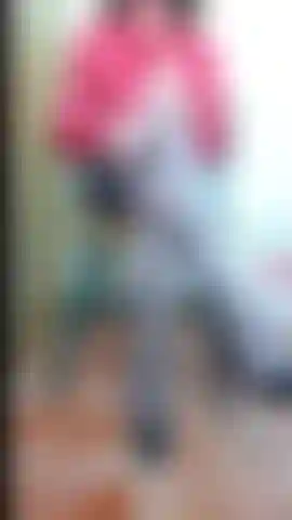 Miss Red Satin blouse glove leggy HJ JOI wdil - follow my british accent, satin gloved hands, stockinged legs, stiletto shoes as I give you (white dildo) a slightly posh handjob JOI with countdown.