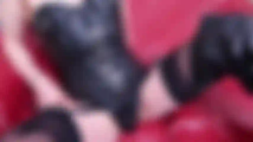 Leather Buckle corset orgasm. Leather corset, thigh boots, black stockings & suspenders I unbuckle leather thong to finger my clit to orgasm.