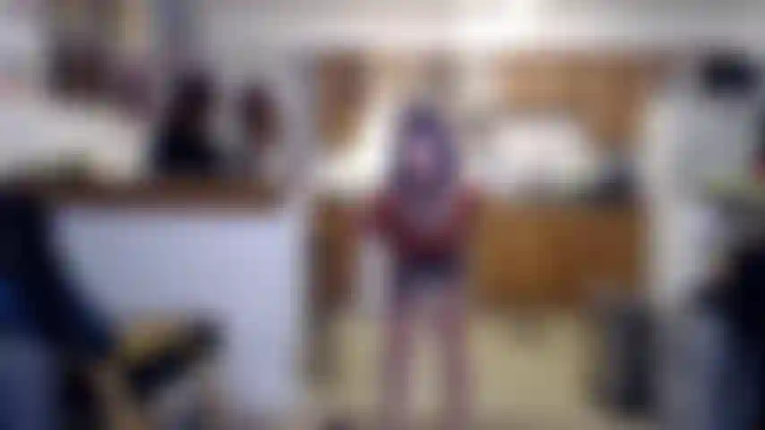 Stripping Out of My Sexy Crop Top