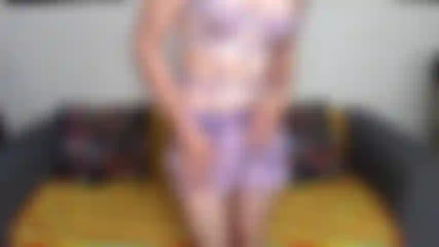 Purple Lingerie Striptease