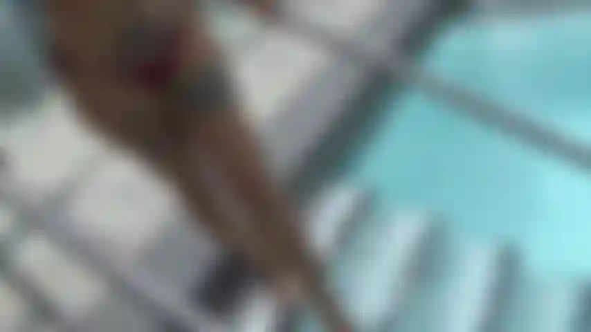 You always Get a Boner in the Pool