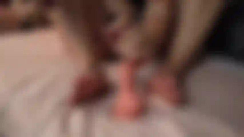 I masturbate your cock with my feet