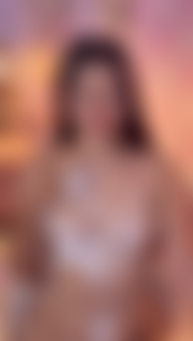 Sensual bubble play.