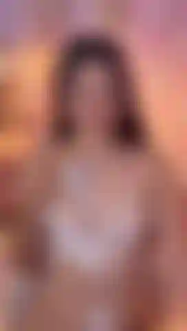 Sensual bubble play.