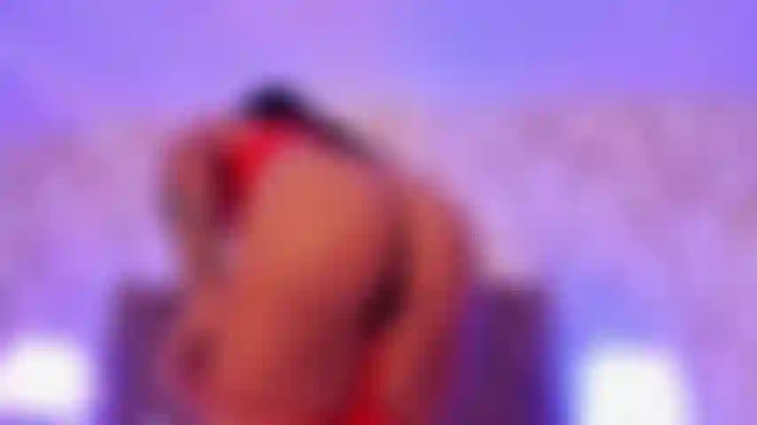 The red on my skin makes the temperature rise; just imagining that cock makes my pussy wet.