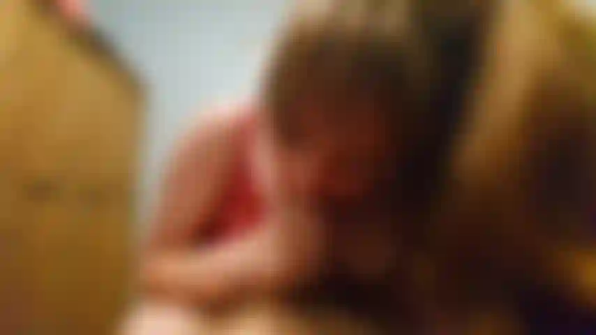 Topless tit wank and blow job until he cums