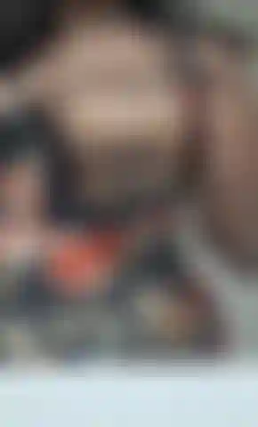 Topless brushing my braces