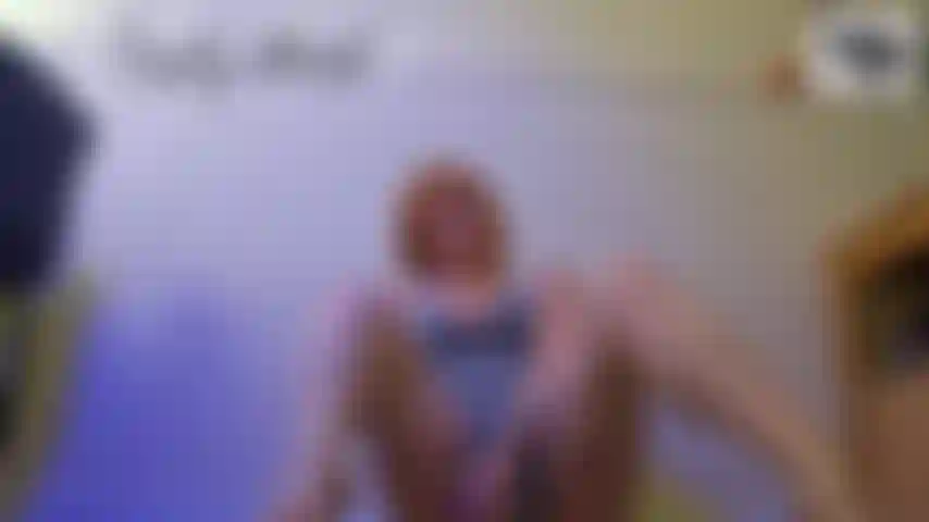 Jerk off encouragement while I put on thigh high black