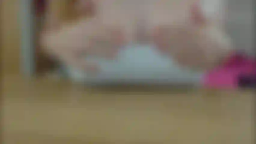 Milking my pregnant tits onto the desk and making a mess.