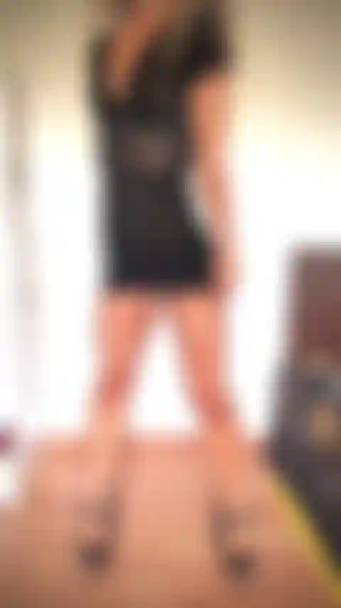 See through sexy black lingerie showing off my pussy and tits, sensual posing, tight fit body, high heels