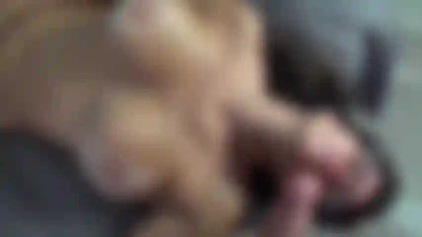 I Don't Want His Cum, but it's on my face anyway.  Watch me clean the cock with my mouth.