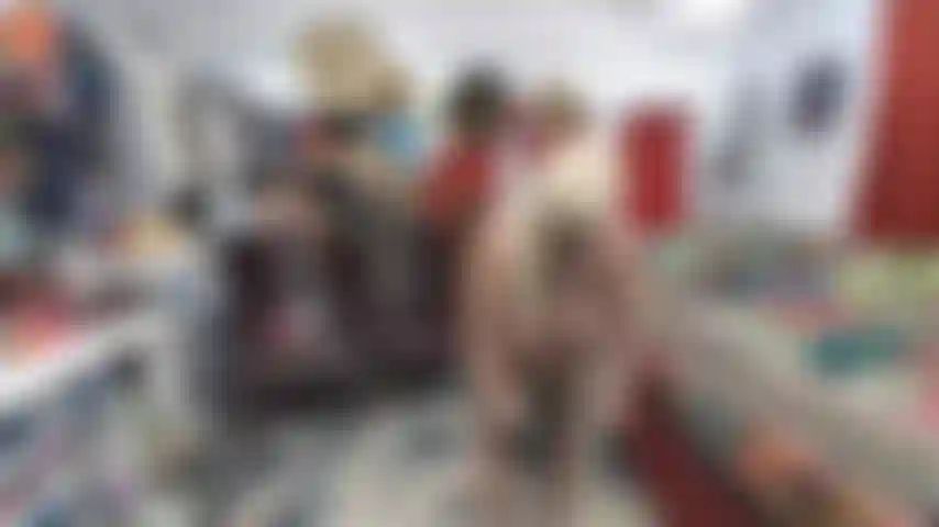 Mistress_with_her_bbc_strapon,_black_latex_gloves,_black_high_heels---making_you_my_beta_salve.