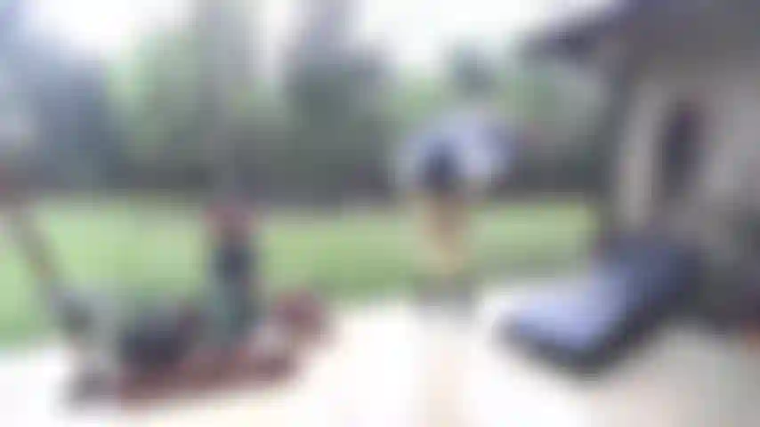 Voyeur---yellow_rain_coat_&_umbrella_showing_tits_pussy_&_ass.