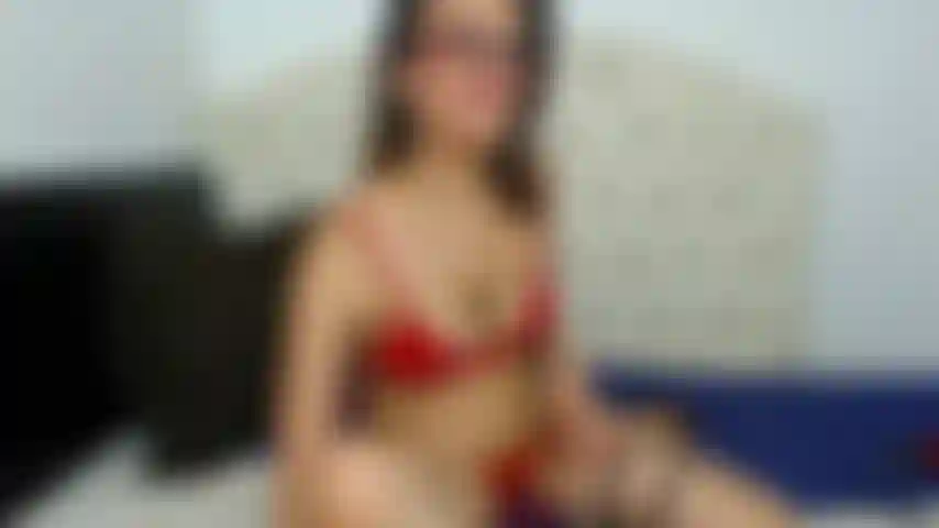 red lingerie and creamy pussy