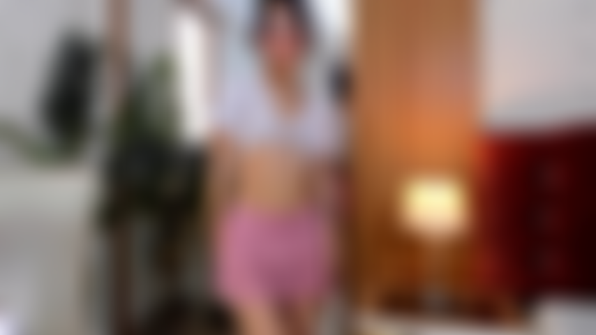 Striptease spot young Latina