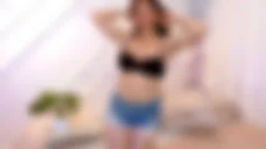 Sensual strip & open leg masturbation in bed.