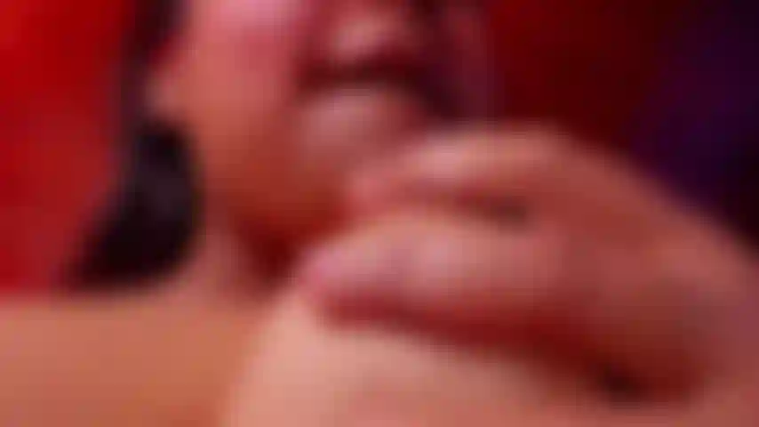 Licking my big boobs for you!