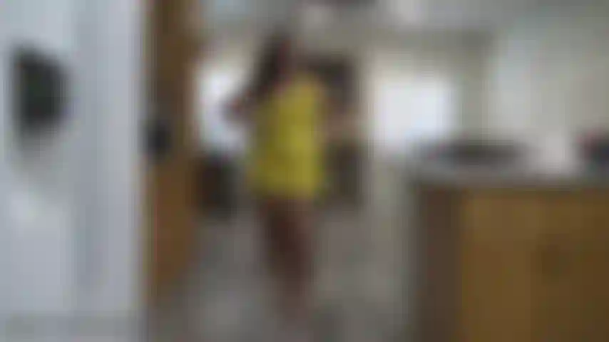 Stroke To My Steps- Watch as I walk in my tight little yellow dress and then in just my low rise white gstring. One Step two step=up and down on your cock. Wait to cum til I give you a countdown!