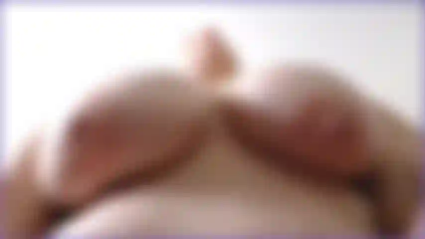 Shaking and bouncing my big natural saggy tits in your face see how hot it is watching as they bounce and shake for your hard dick