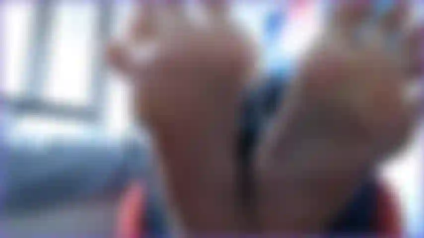 43. see my feet upclose spreading my toes and showing off my sexy hot wrinkly soles if you love wrinkly soles this is the video for feet lovers TIP ME IF YOU WANT TO WORSHIP THEM SEXY HOUSEWIFE R/P