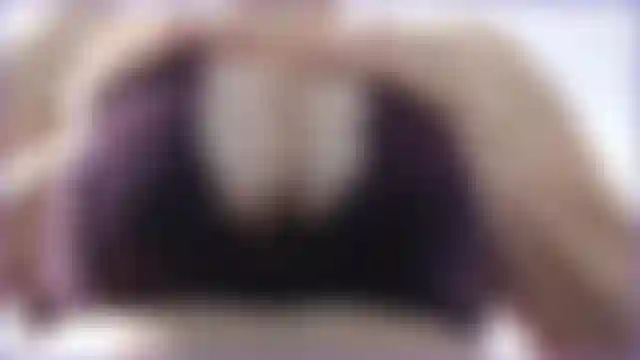 39. Squeezing my huge natural tits together hanging them and shaking them letting you see the veins and stretchmarks in these big tits