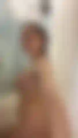 Naked tease in a shower