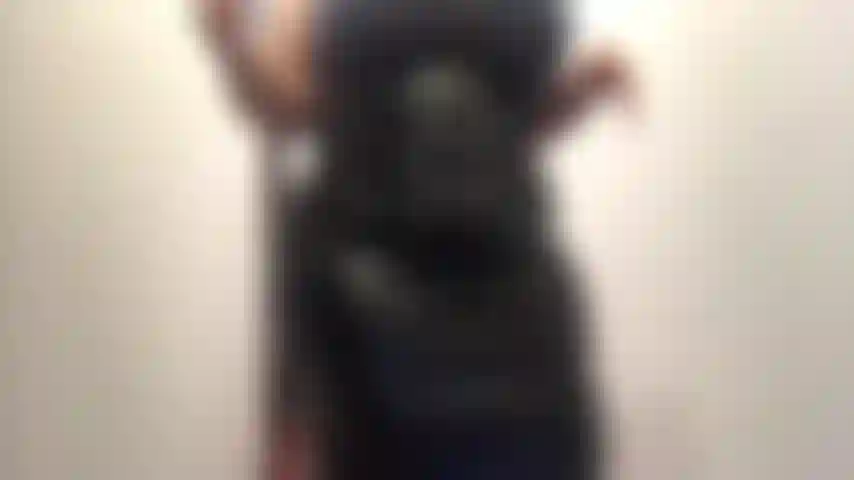 loving my big body in this leather skirt and corset