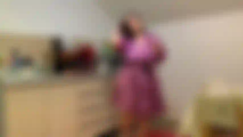 On the kitchen floor with the plumber