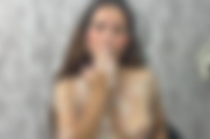 Sensual bubble play.