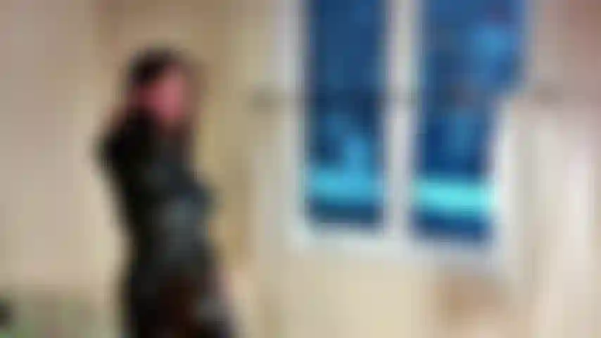 You can't stop fantasizing about your sexy neighbor. You can only do this for her. You have become so desperate that the only way to get out of it is to jerk off to her while spying on her side, watching her.