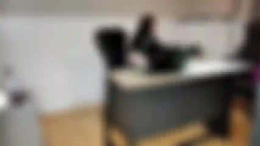 Blackmail from the boss i know exactly what you are doing in your office when you are supposed to be working! Actually i have surveillance videos here. As your boss, i have the right to fire you immediately.