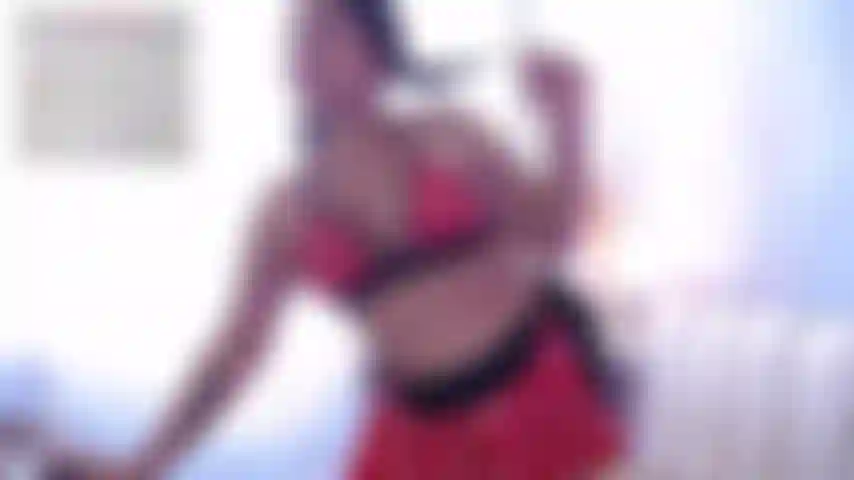 Striptease with a twistmy big boobs are the stars of this wild, naked dance!