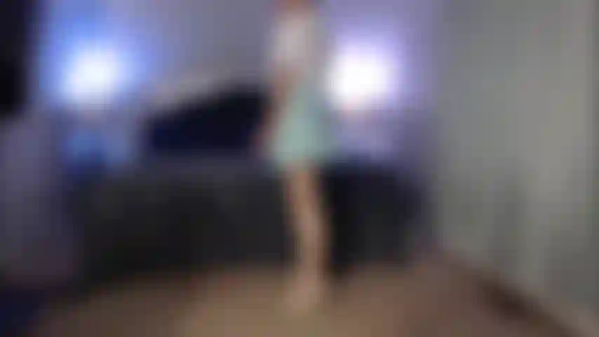 Dominant pussy play and footjob