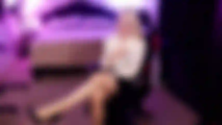 Blonde Bimbo Secretary