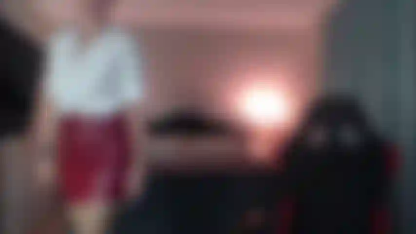 Naughty secretary roleplay with glasses